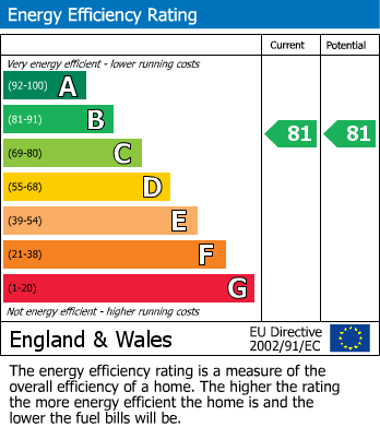Energy Performance Certificate for Pavilion Place, East Molesey