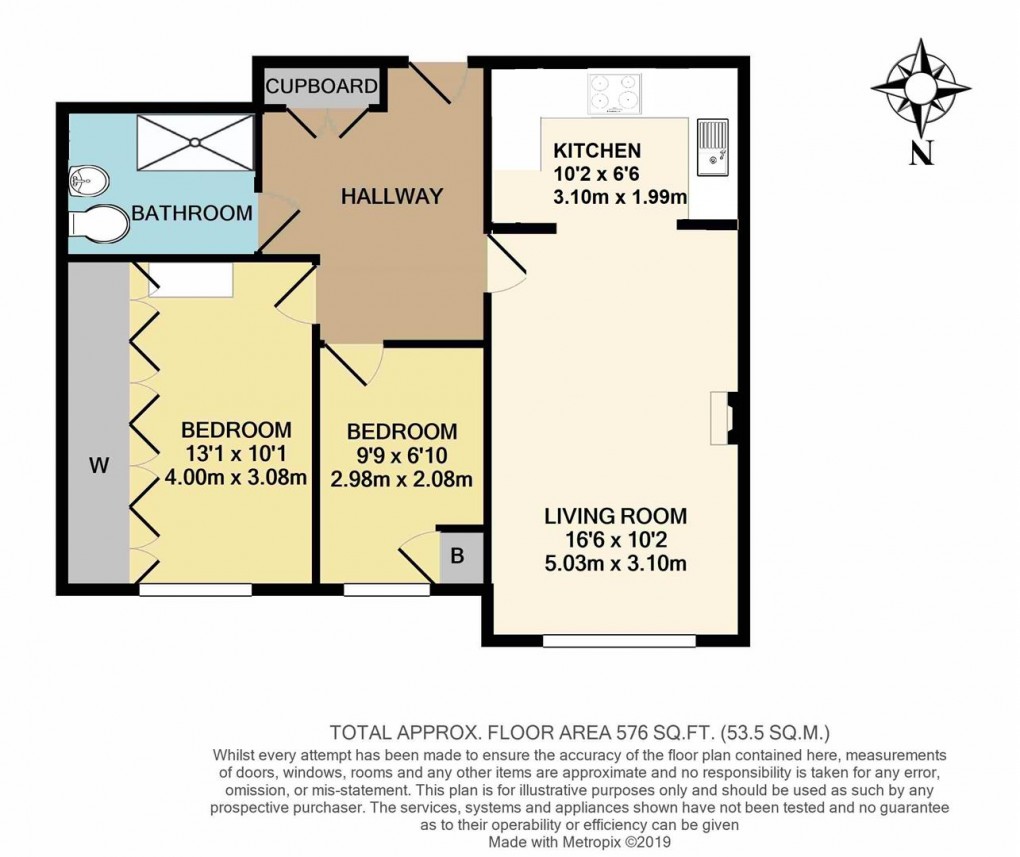 Floorplan for Pemberton Road, East Molesey