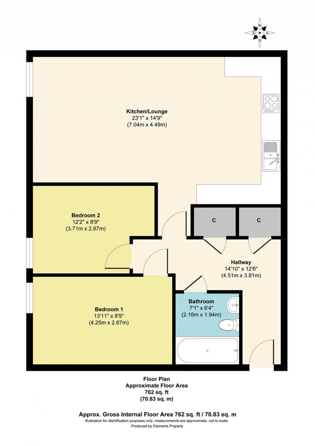 Floorplan for Aits View, West Molesey