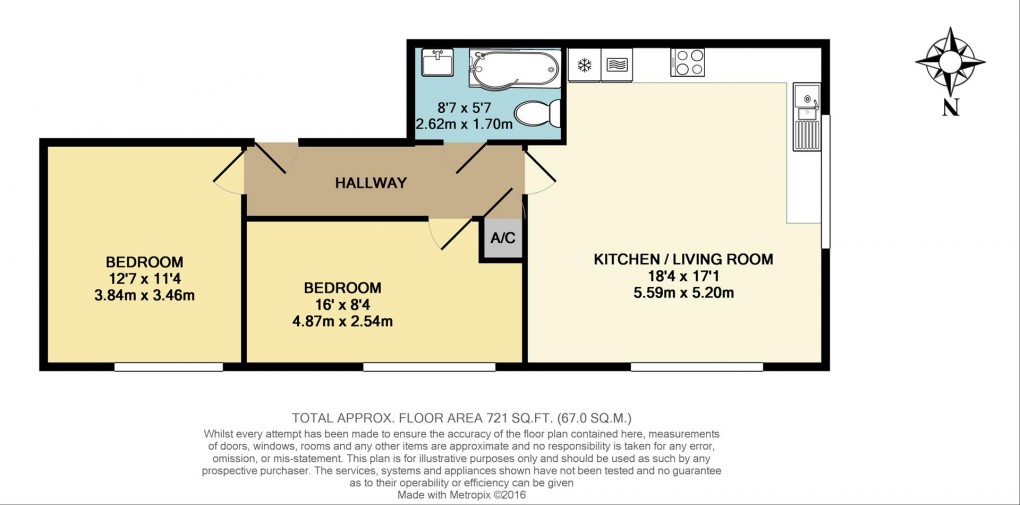 Floorplan for Pemberton Road, East Molesey