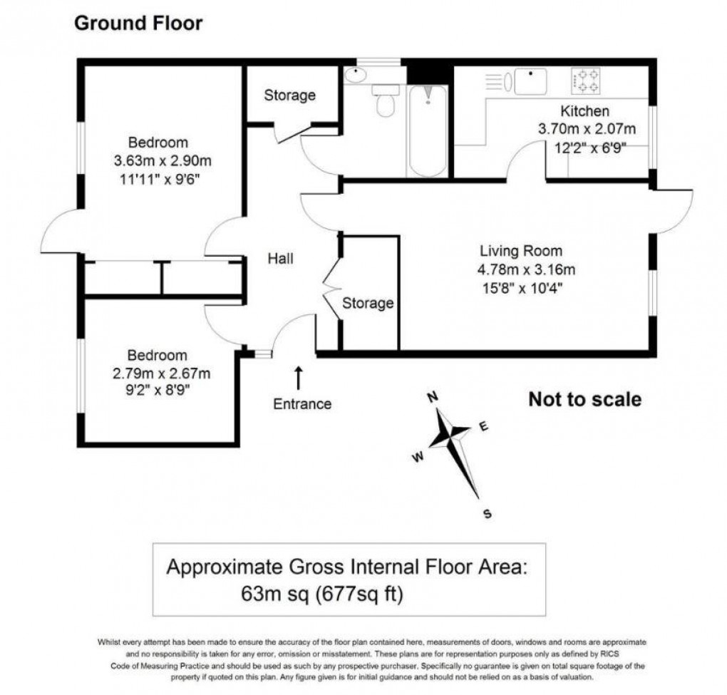 Floorplan for Grovelands, West Molesey
