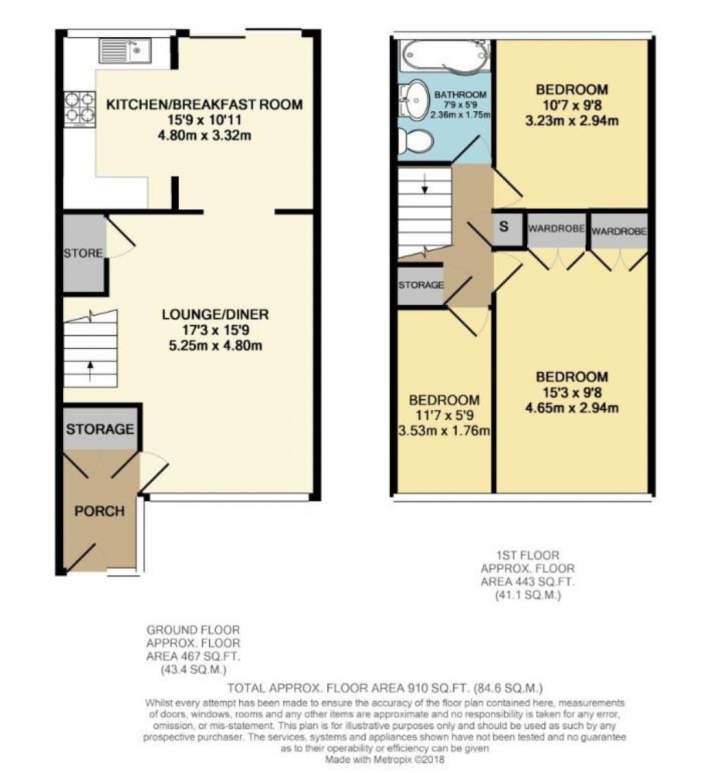 Floorplan for Bedster Gardens, West Molesey