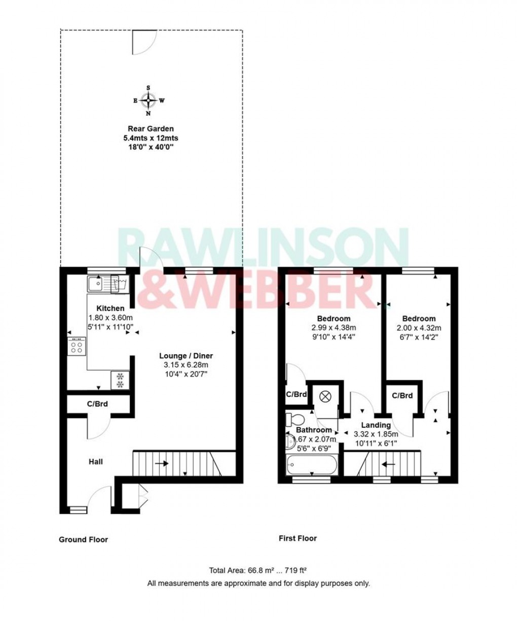 Floorplan for Grovelands, West Molesey